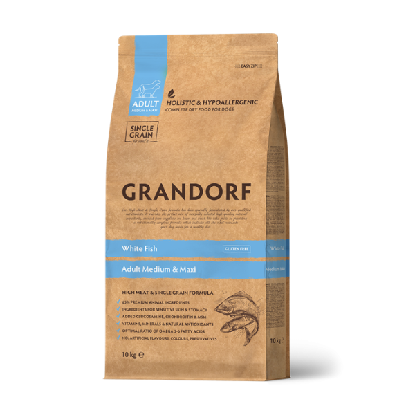 Bedste hundefoder til hunde med allergier – 7 Top anbefalinger Grandorf hundefoder - Bedst til hunde med sensitiv fordøjelse